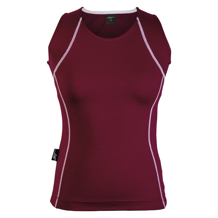 BRT Motion Top - Maroon/White