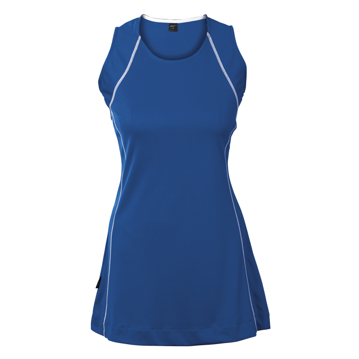 BRT Motion Dress - Royal/White