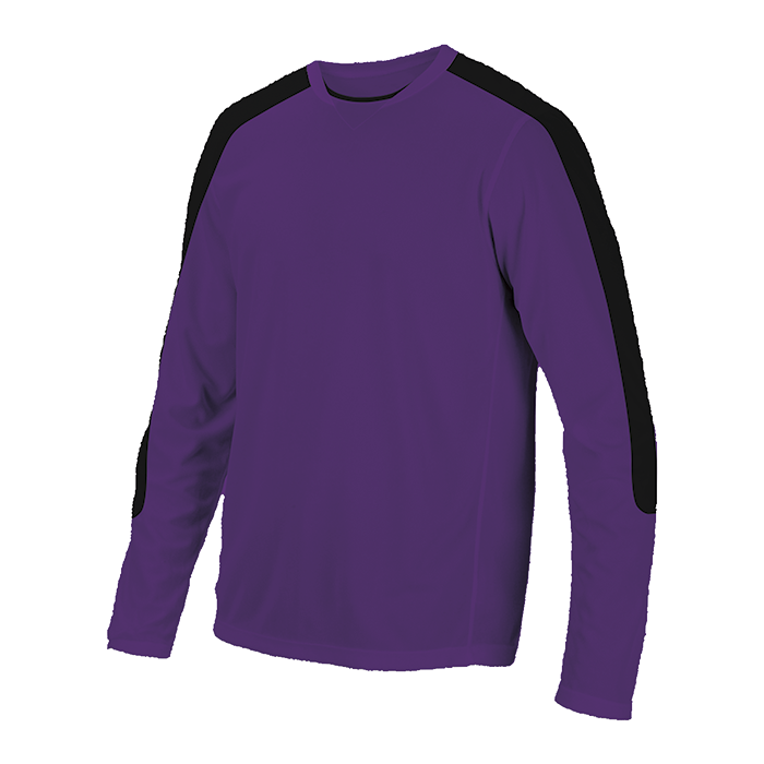 BRT Goalie Shirt - Electric Purple/Black