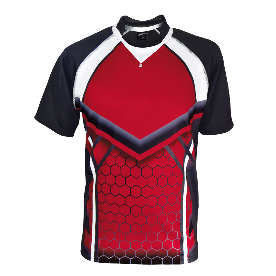BRT Tarai Rugby Jersey - Red/Black