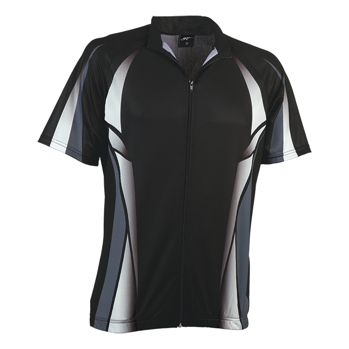 BRT Revolution Cycling Top - Black/White/Grey