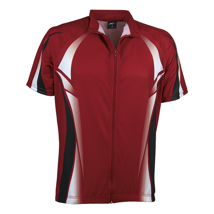 BRT Revolution Cycling Top - Red/White/Black