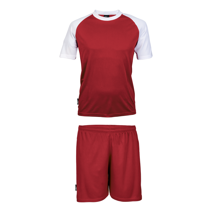 BRT Pitch Soccer Single Set - Red/White