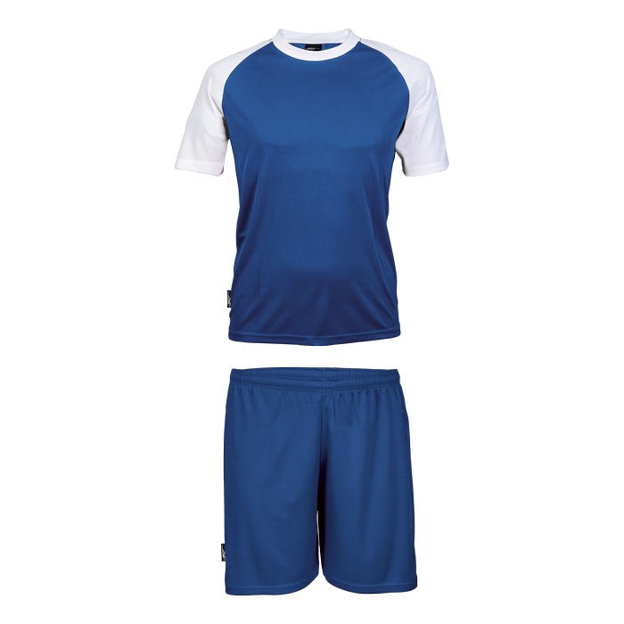 BRT Pitch Soccer Single Set - Royal/White