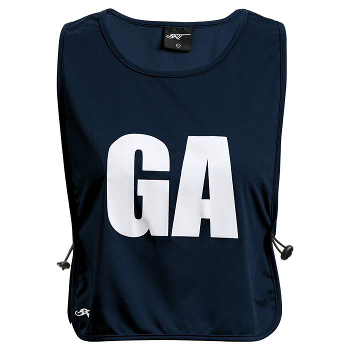 BRT Netball Players Bib Set Of 7 - Navy