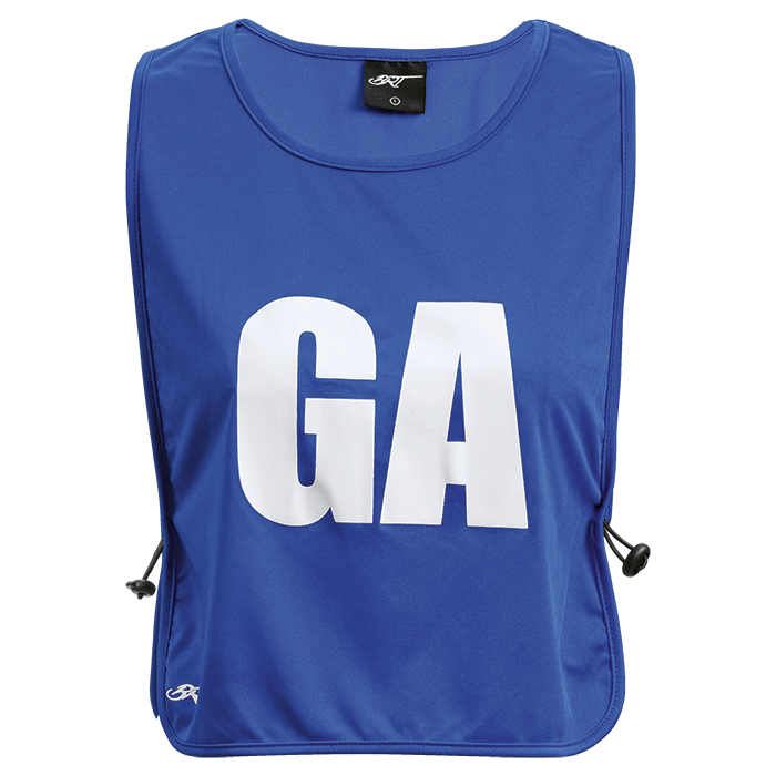 BRT Netball Players Bib Set Of 7 - Royal