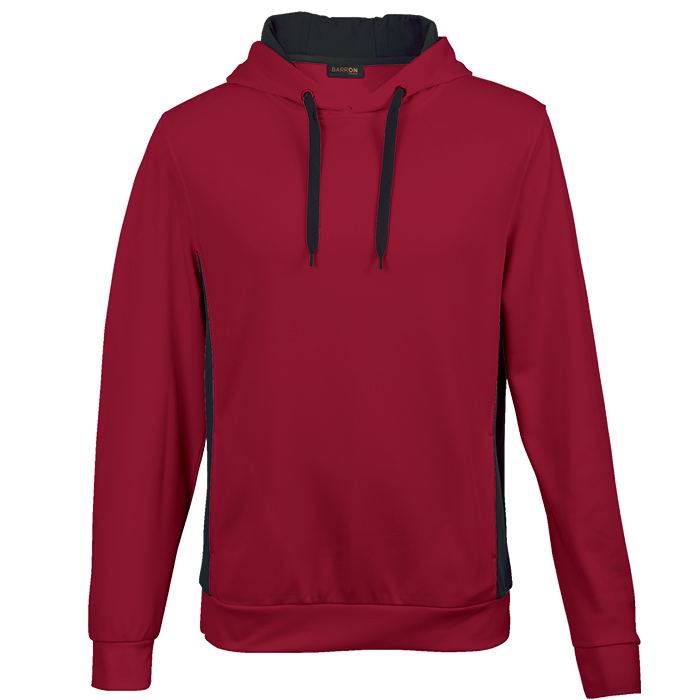 Track Hooded Sweater - Red/Black