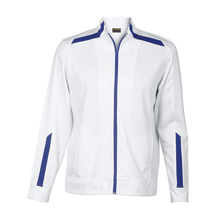 Traction Jacket - White/Royal
