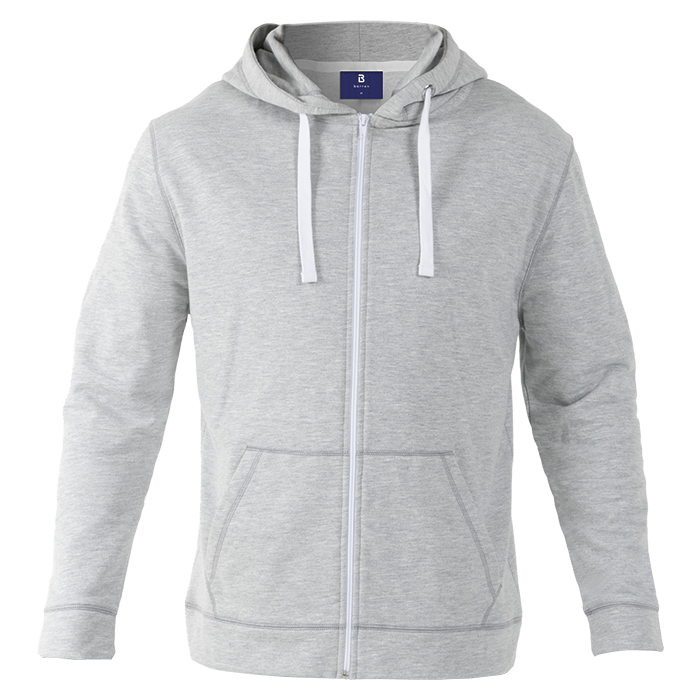 Brighton Hooded Sweater - Grey Melange