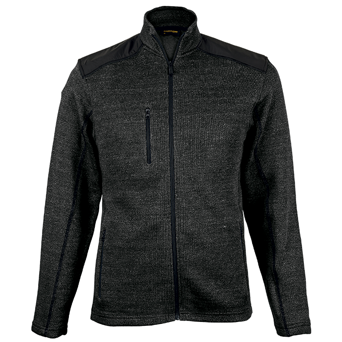 Jackson Sweater - Charcoal Melange/Black