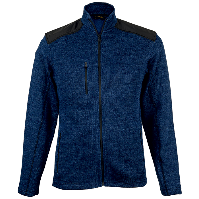 Jackson Sweater - Navy Melange/Black