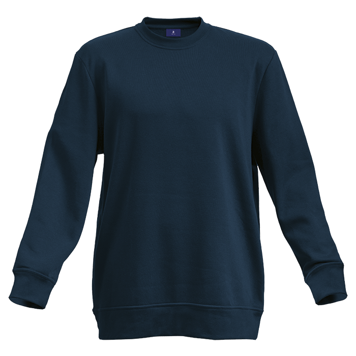 Barron Basic Crew Neck Sweater - Navy