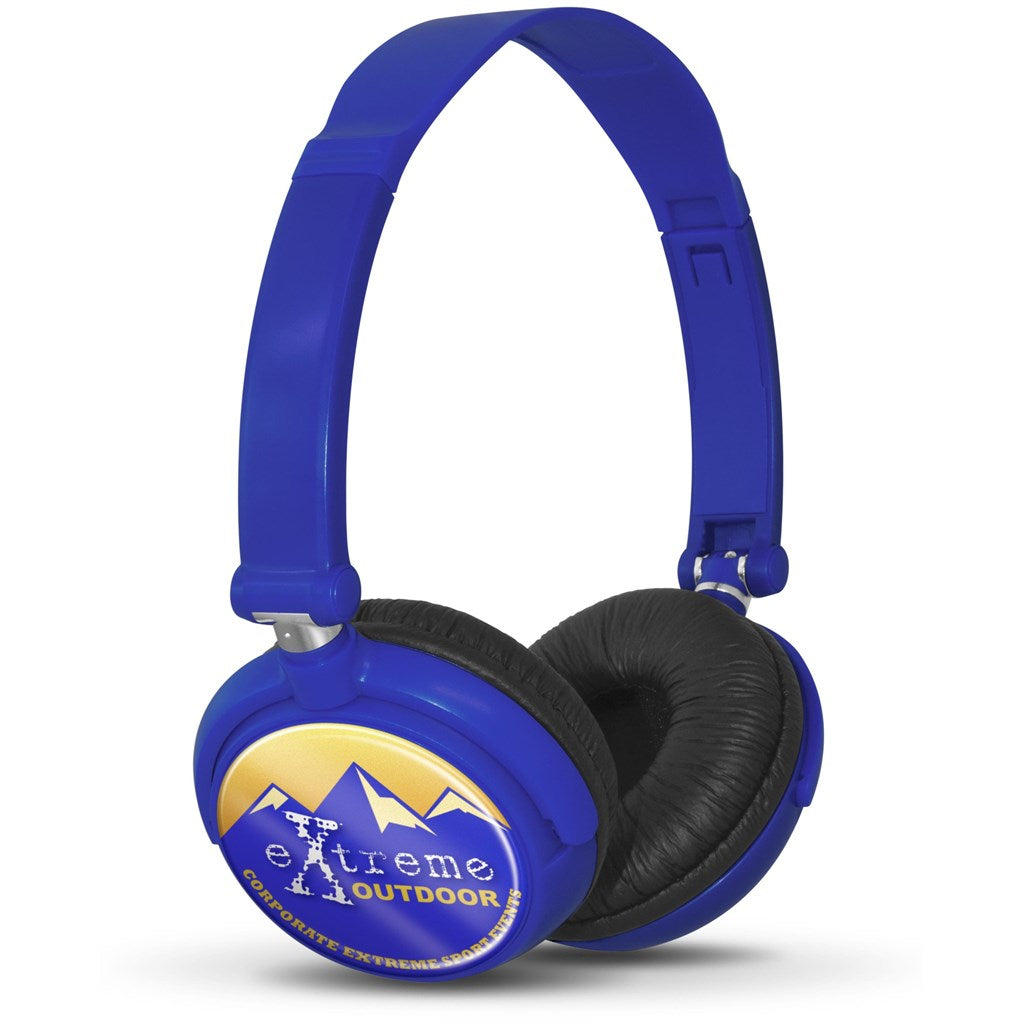 Altitude Omega Wired Headphones - BLUE