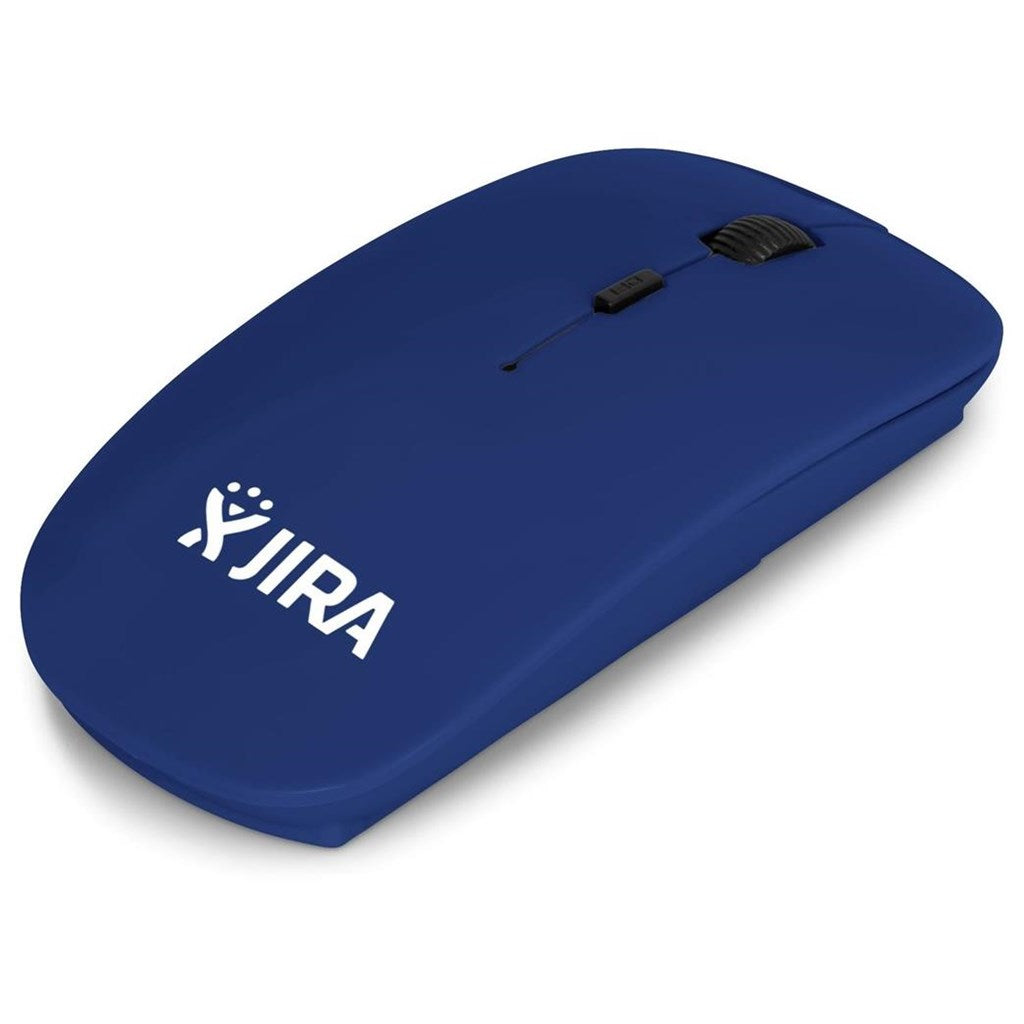 Omega Wireless Optical Mouse - BLUE