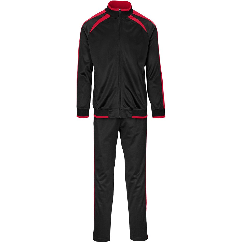 Unisex Sideline Tracksuit - BLACK RED