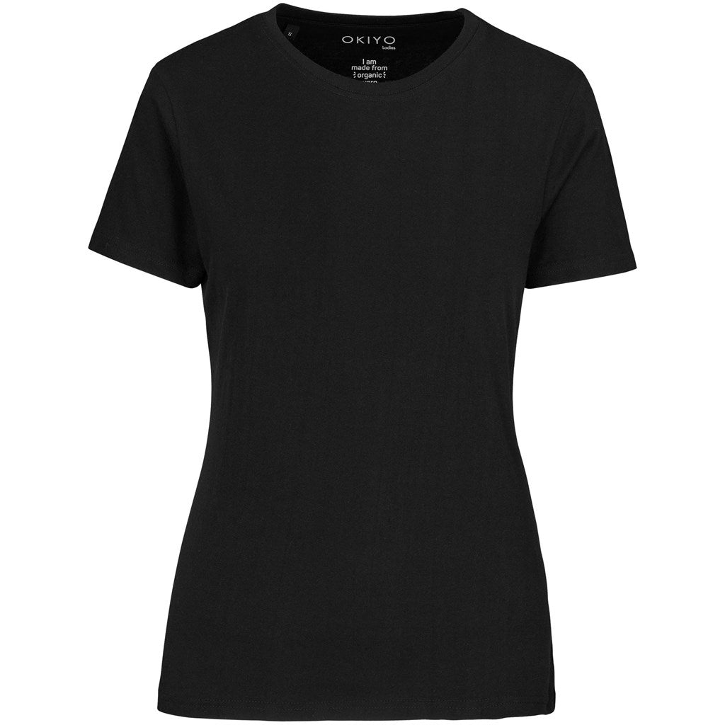 Ladies Okiyo Yuugen Organic T-Shirt - BLACK