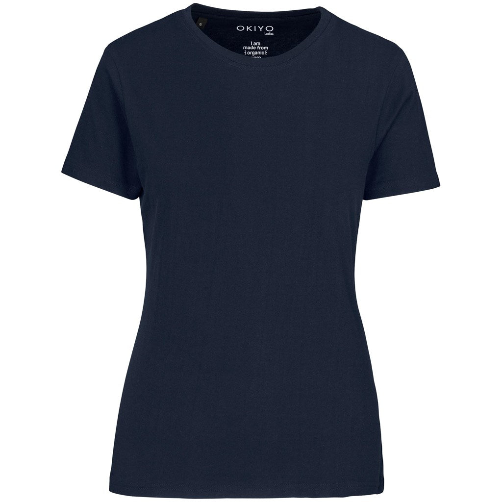 Ladies Okiyo Yuugen Organic T-Shirt - NAVY