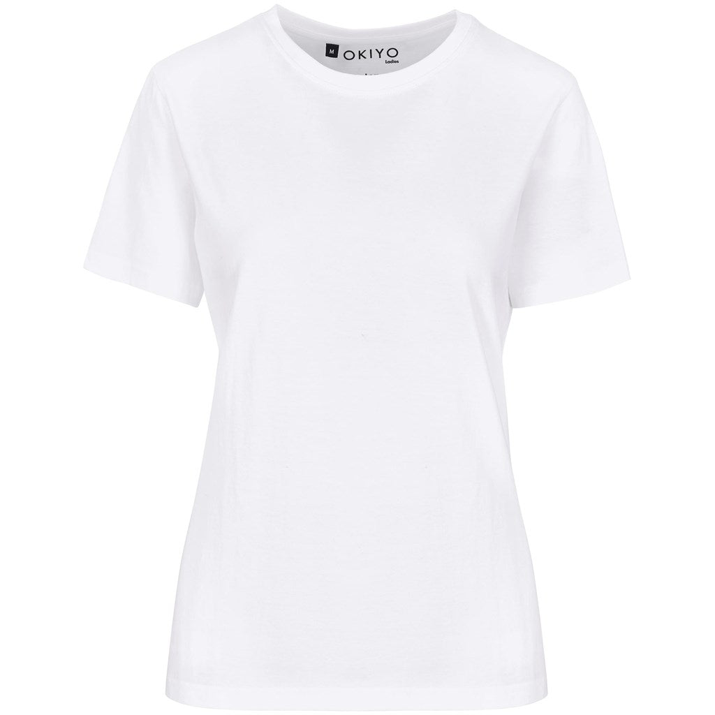 Ladies Okiyo Yuugen Organic T-Shirt - WHITE