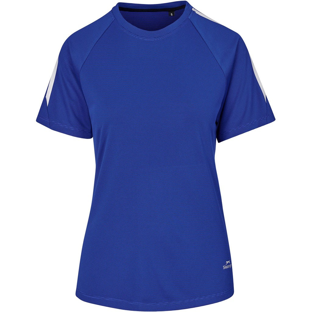 Ladies Slazenger Endurance T-Shirt - ROYAL BLUE