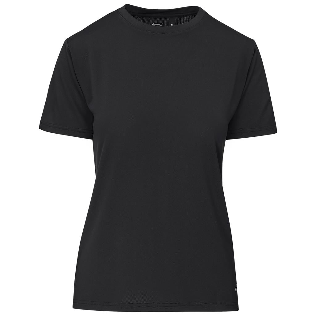 Ladies Slazenger Vitality T-Shirt - BLACK
