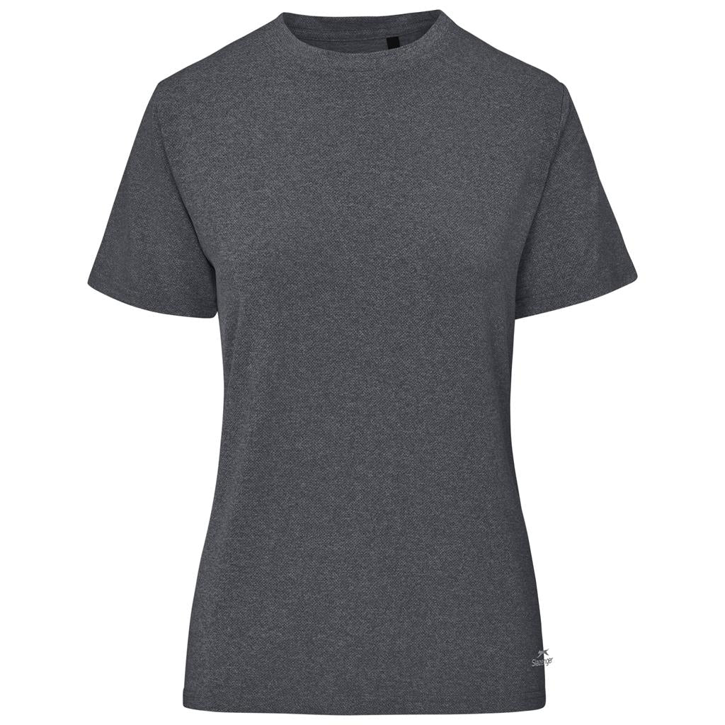 Ladies Slazenger Vitality T-Shirt - CHARCOAL
