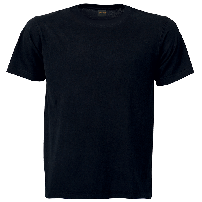 145g Barron Crew Neck T-Shirt - Black