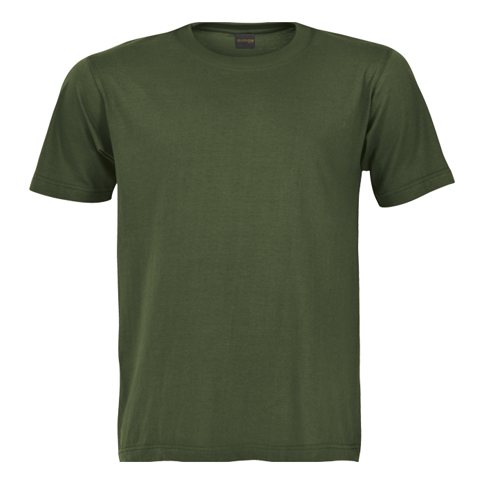 145g Barron Crew Neck T-Shirt - Olive
