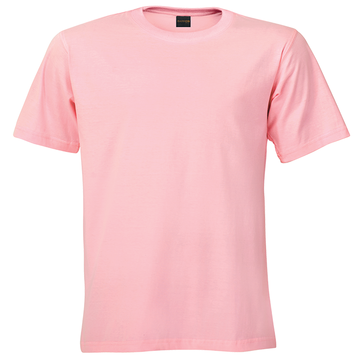 145g Barron Crew Neck T-Shirt - Pink