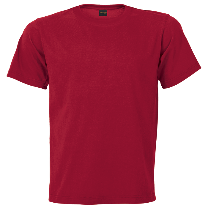 145g Barron Crew Neck T-Shirt - Red