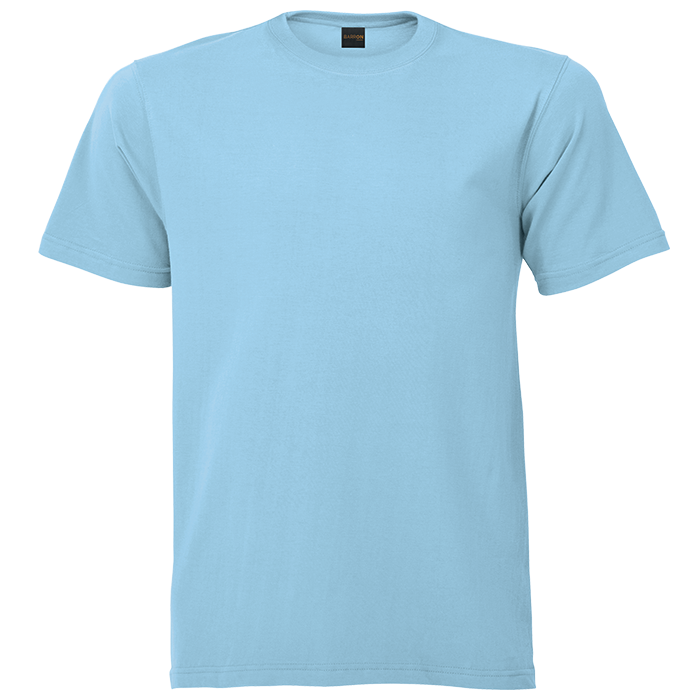 145g Barron Crew Neck T-Shirt - Sky Blue