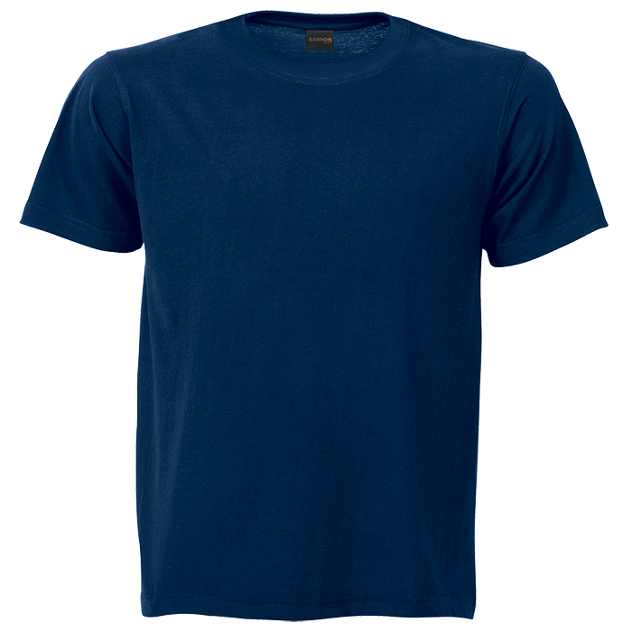 170g Barron Combed Cotton Crew Neck T-Shirt - Navy