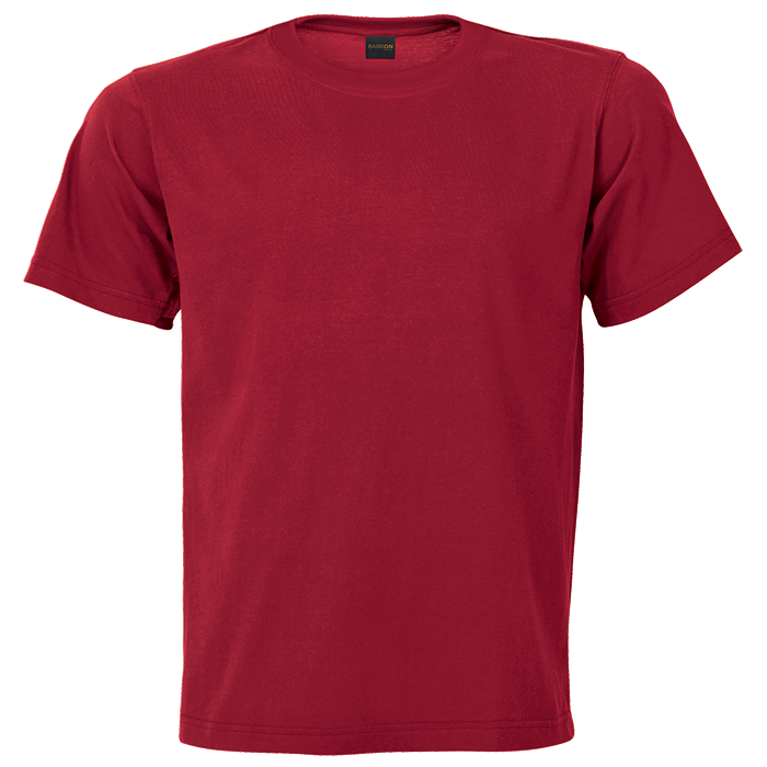 170g Barron Combed Cotton Crew Neck T-Shirt - Red
