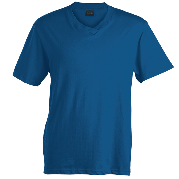 180g Barron V-Neck T-Shirt - Royal