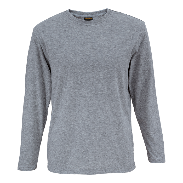 145g Long Sleeve T-Shirt - Dark Grey