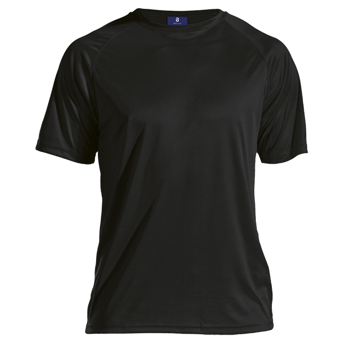 135g Barron Polyester T-Shirt - Black