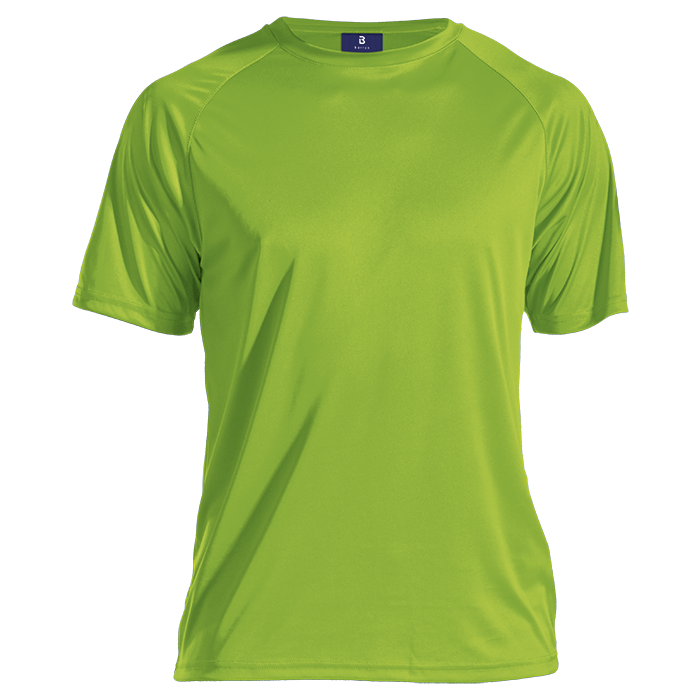 135g Barron Polyester T-Shirt - Lumo Green