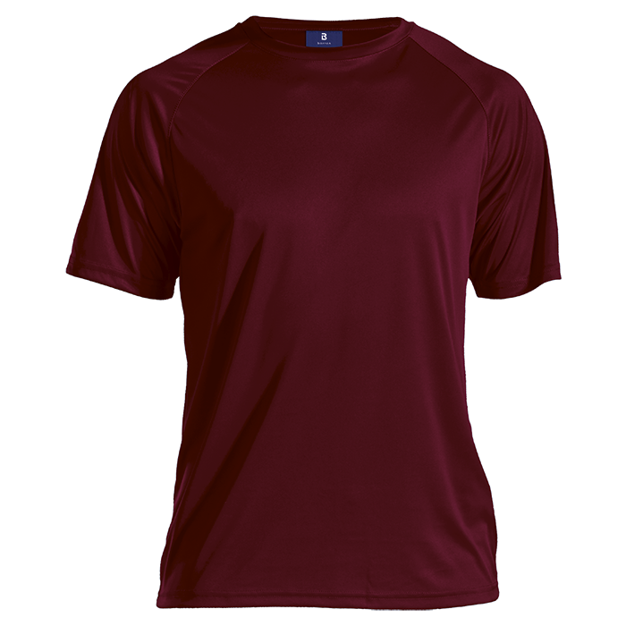 135g Barron Polyester T-Shirt - Maroon