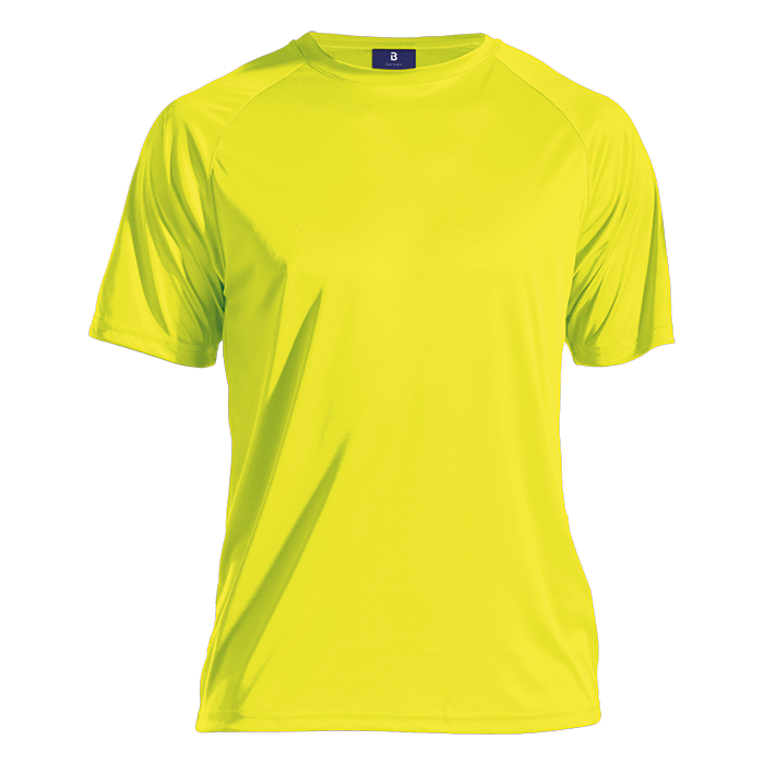 135g Barron Polyester T-Shirt - Safety Yellow