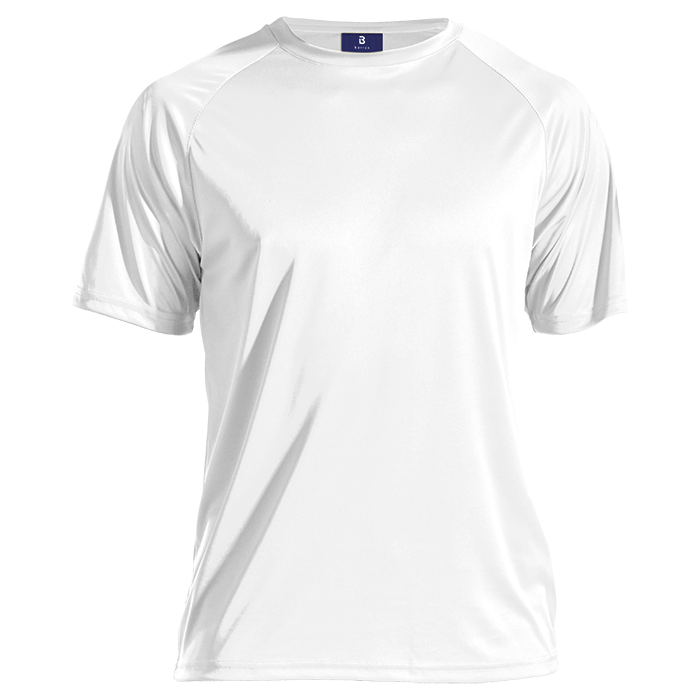 135g Barron Polyester T-Shirt - White
