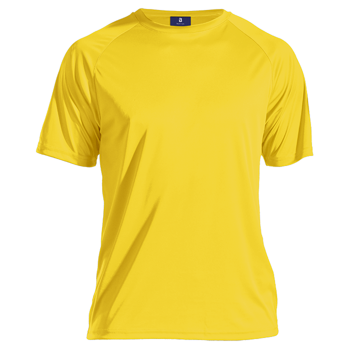 135g Barron Polyester T-Shirt - Yellow