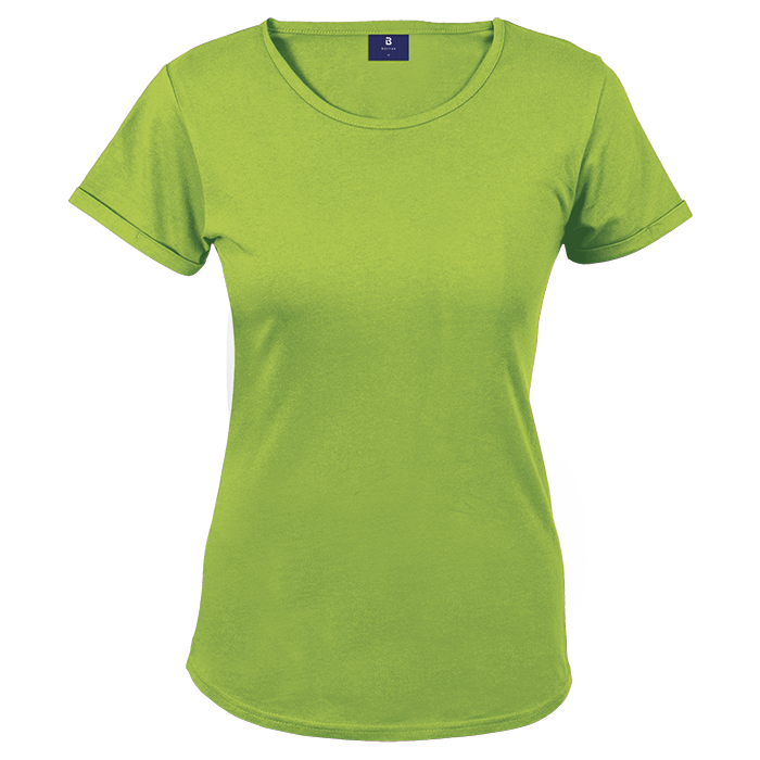 145g Barron Crew Neck T-Shirt Ladies - Lime