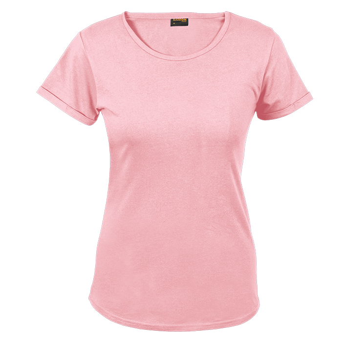 145g Barron Crew Neck T-Shirt Ladies - Pink