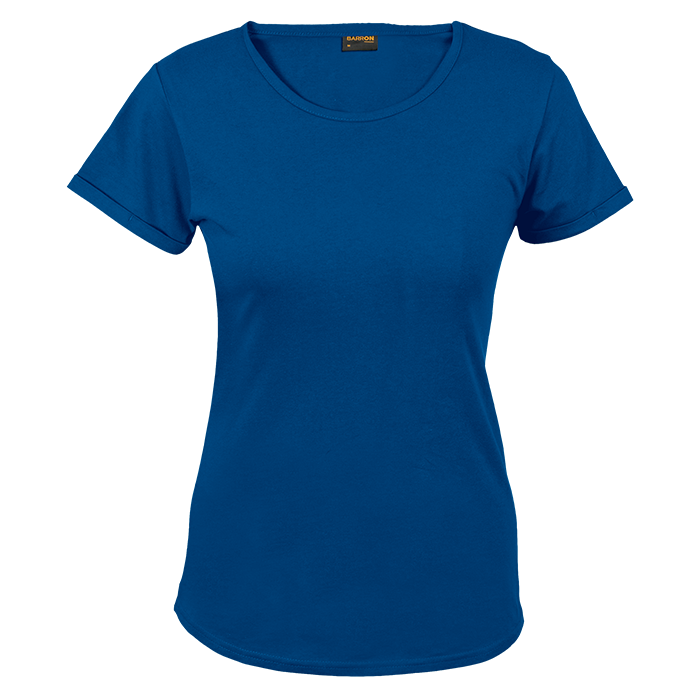 145g Barron Crew Neck T-Shirt Ladies - Royal
