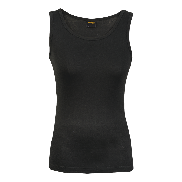 160g Vest Ladies - Black