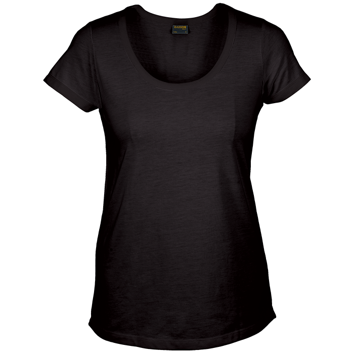 160g Zoey T-Shirt Ladies - Black
