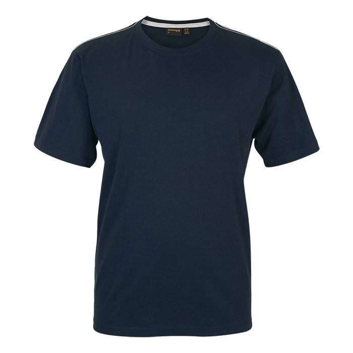 Barron Enviro Crew Neck T-Shirt - Navy