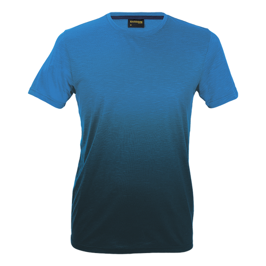 Bailey Crew Neck T-Shirt Mens - Atlantic Blue/Navy