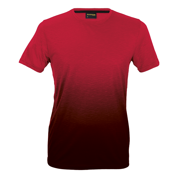 Bailey Crew Neck T-Shirt Mens - Red/Black