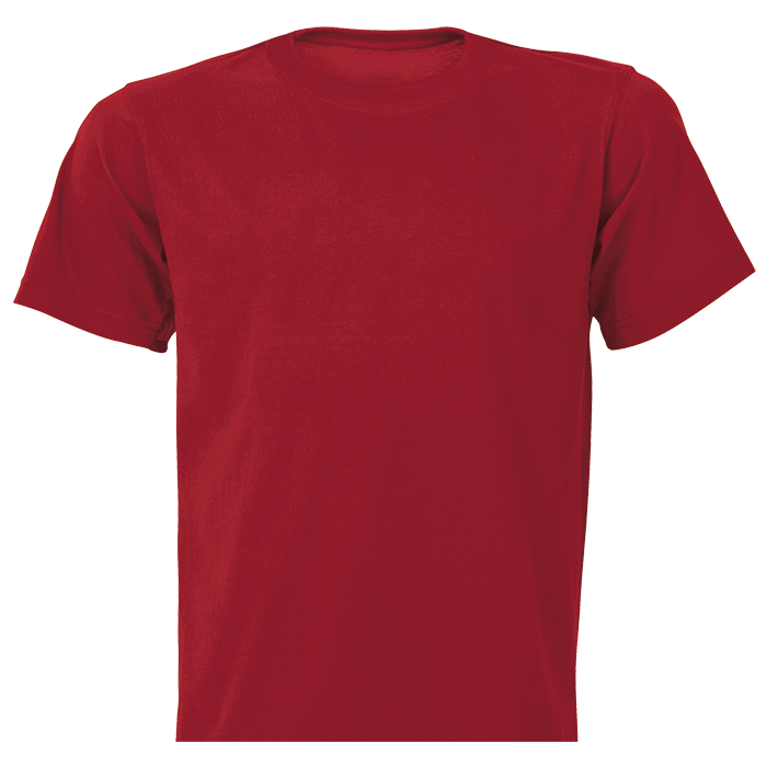 145g Value Crew Neck T-Shirt - Red