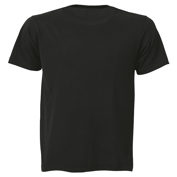 180g Wise-Buy 100% Cotton T-Shirt Promo Fit - Black